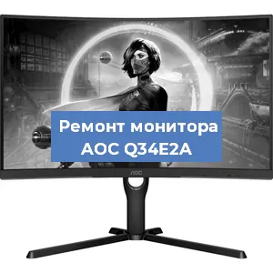 Замена разъема HDMI на мониторе AOC Q34E2A в Воронеже